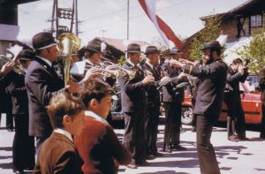 Musikkapelle Wildermieming Platzkonzert 1970er Jahre